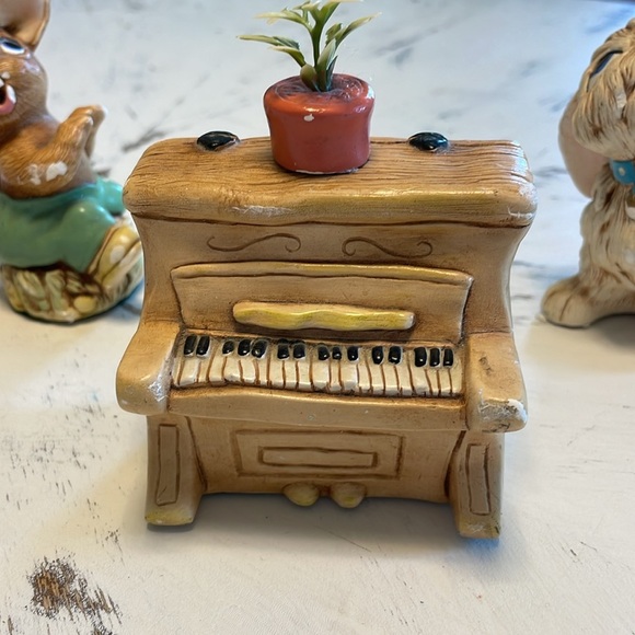 VINTAGE Pendelfin Bunny Set 5 Pieces - Picture 6 of 10